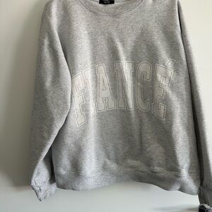 The Bar Heather Gray Fiancé Sweatshirt